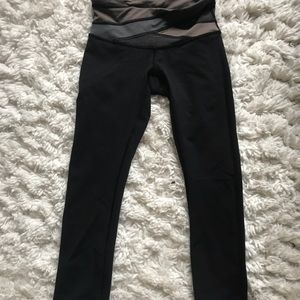 Lululemon crop leggings size 2